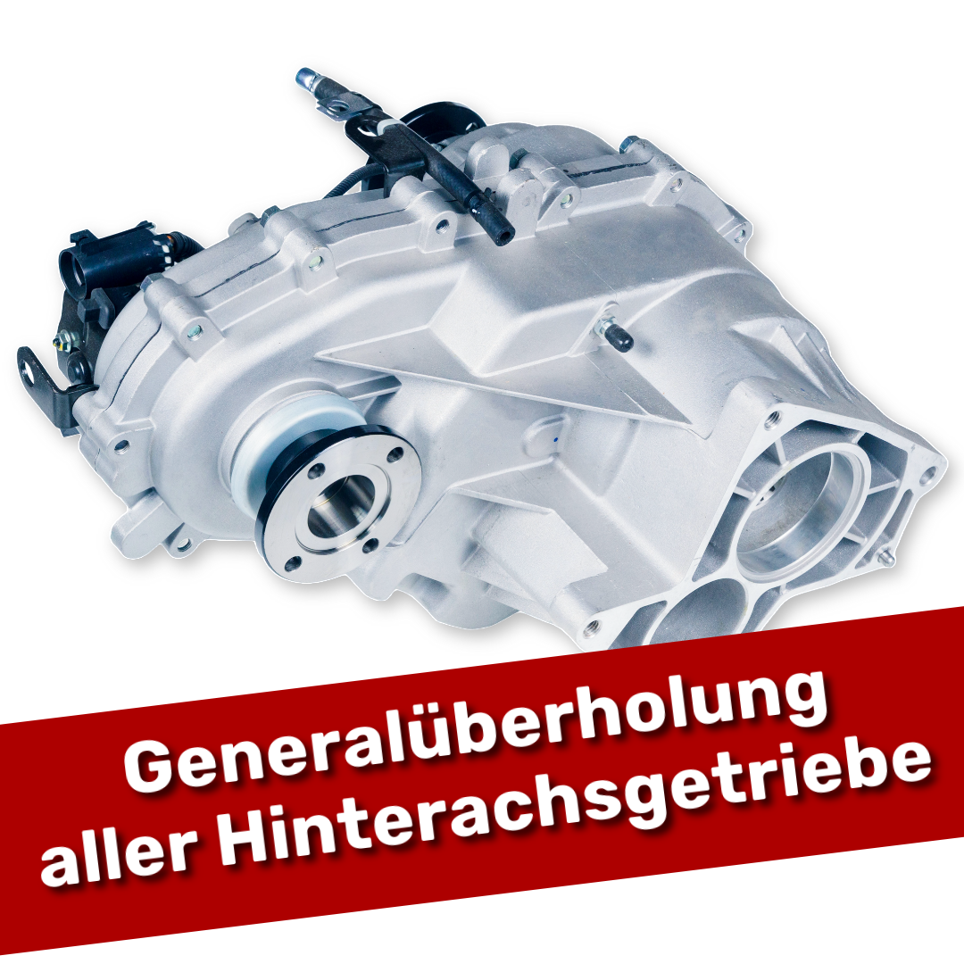 Generalüberholung von Hinterachsgetrieben