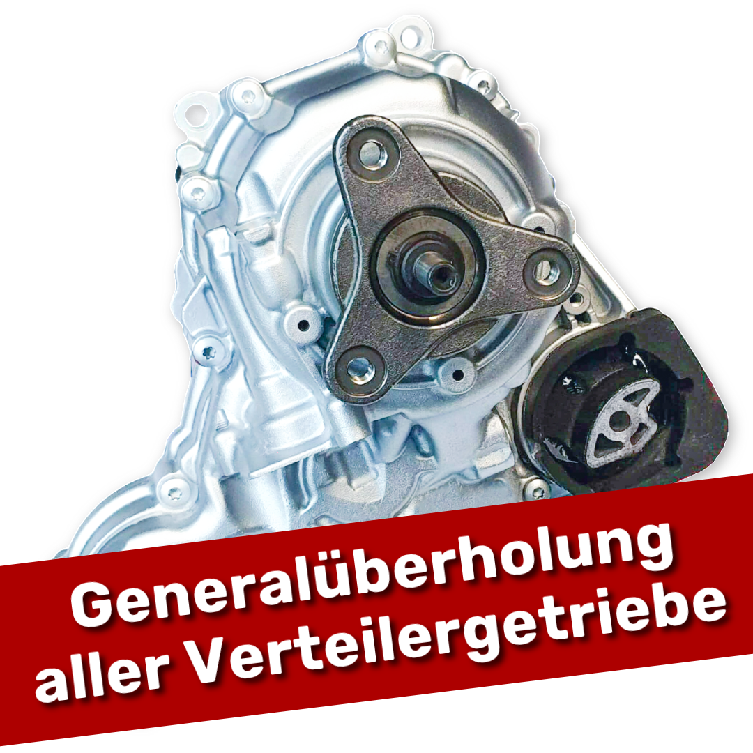 Generalüberholung von Verteilergetrieben
