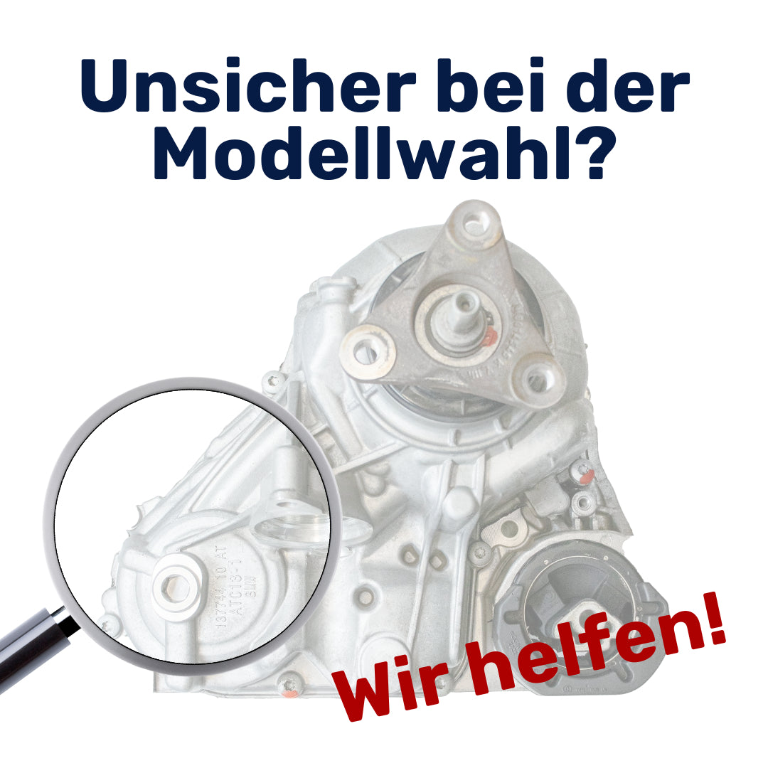 Modell unklar? Wir übernehmen die Suche für Sie!