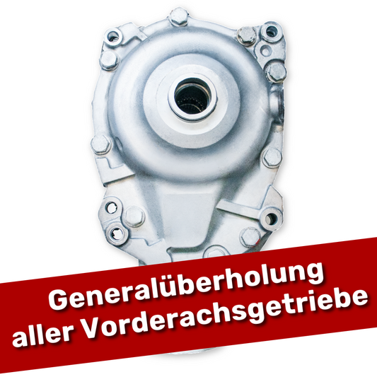 Generalüberholung von Vorderachsgetrieben