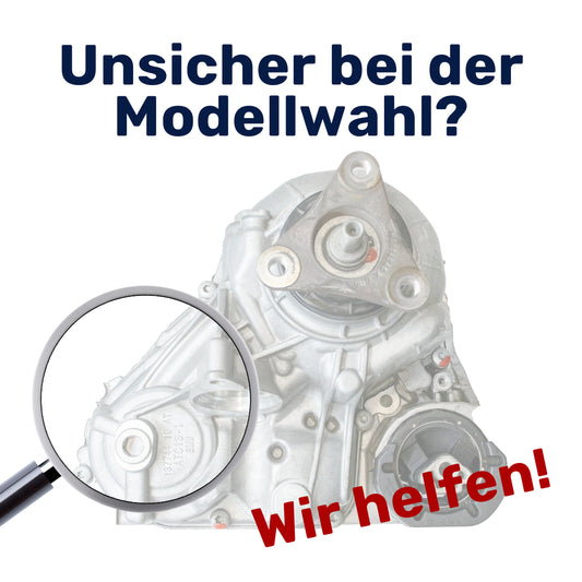 Modell unklar? Wir übernehmen die Suche für Sie!